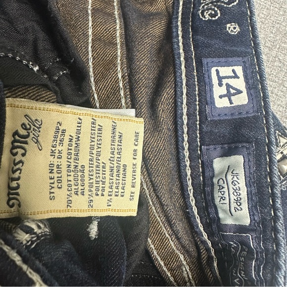 Girls Miss Me Capri - Picture 9 of 10